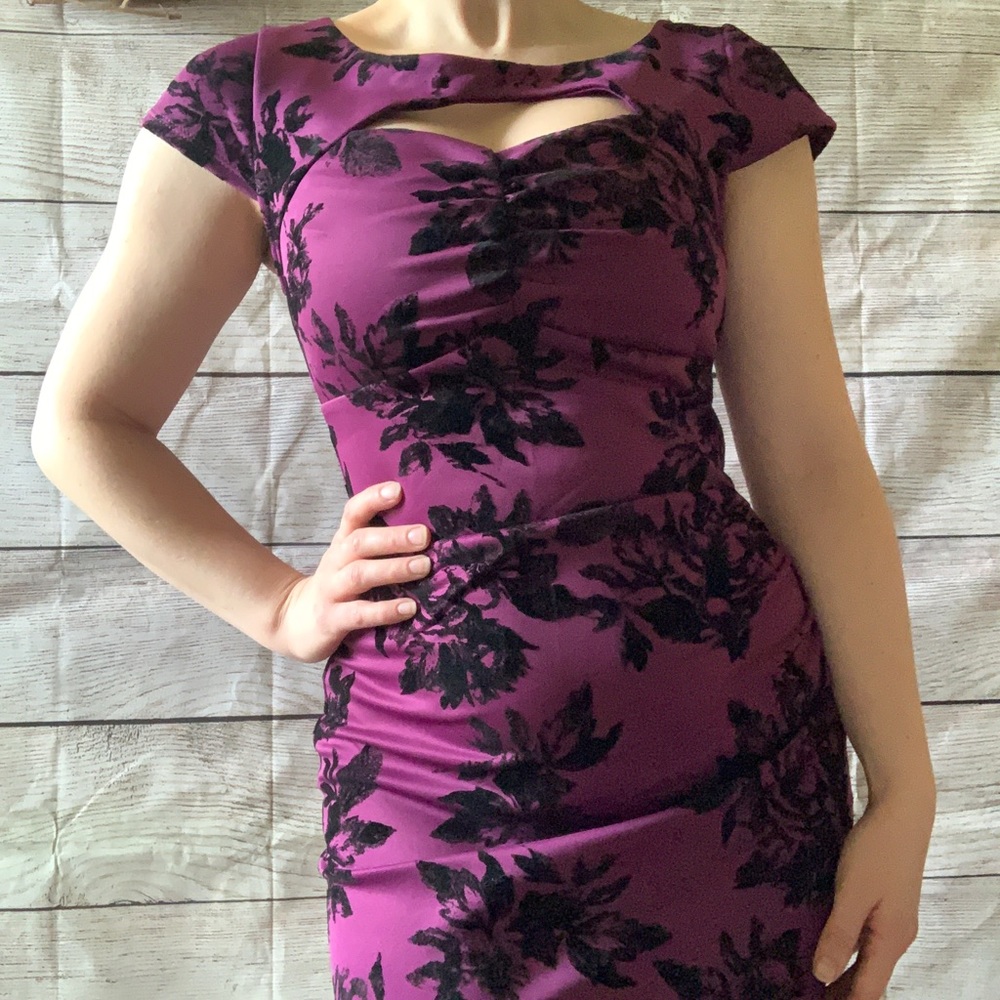 ModCloth pencil wiggle dress with chest cut out